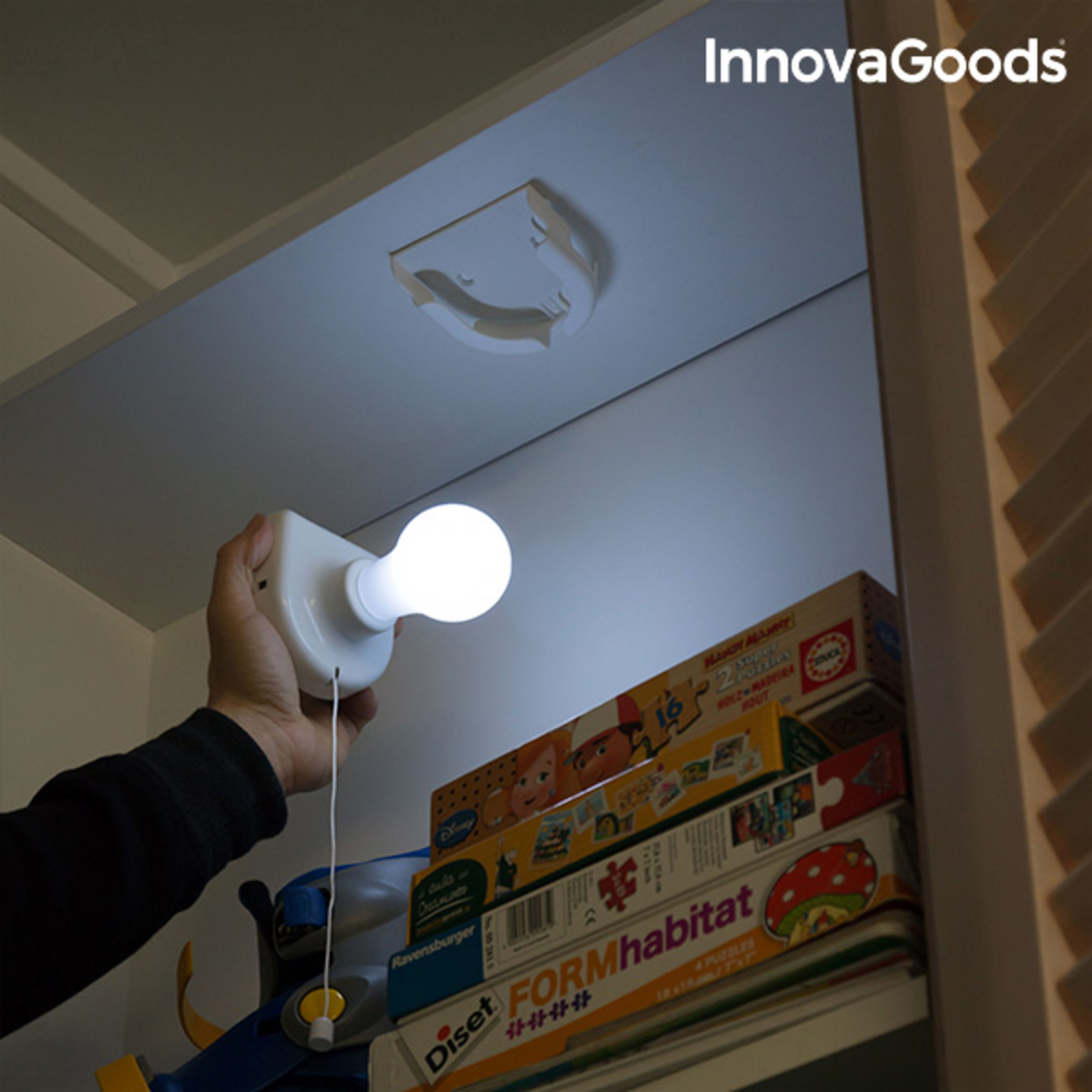 Преносима LED Крушка InnovaGoods
