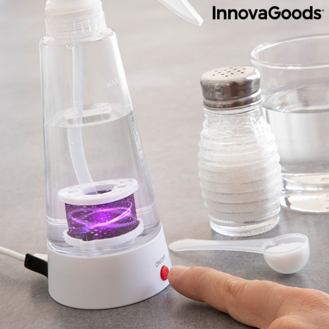 Генератор на Дезинфектант чрез Електролиза D-Spray InnovaGoods