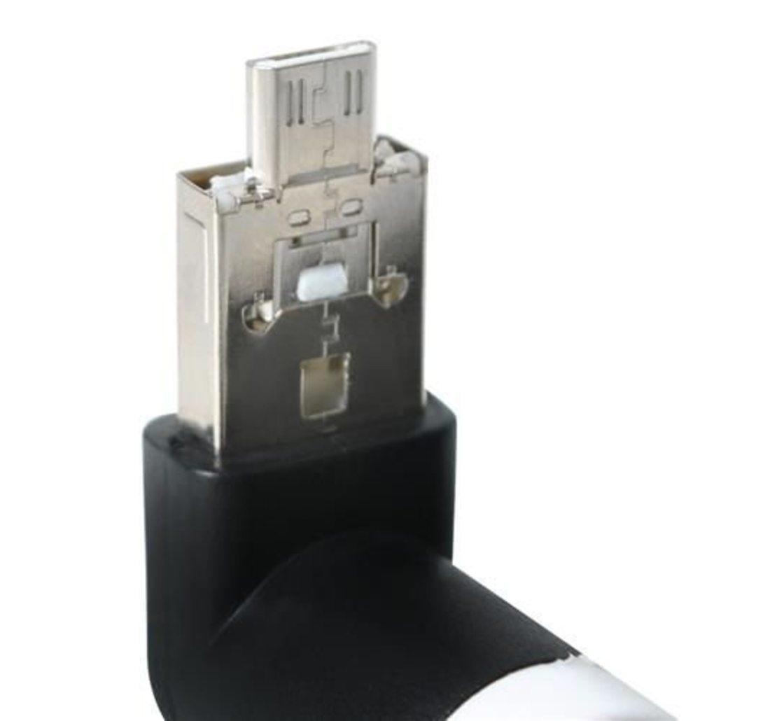 Черен микро USB вентилатор