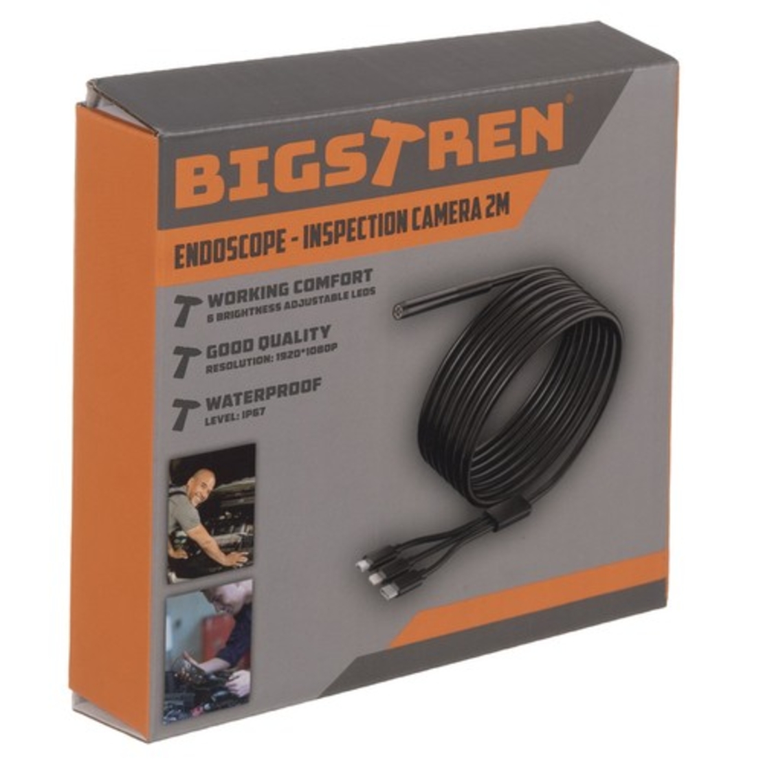Ендоскопска камера за инспекция 2m Bigstren 23020
