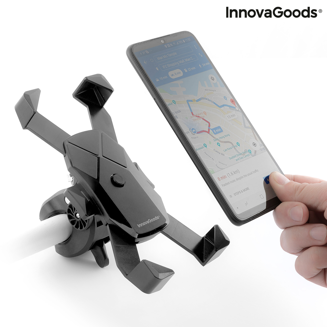 Автоматична Поставка за Смартфон Moycle InnovaGoods