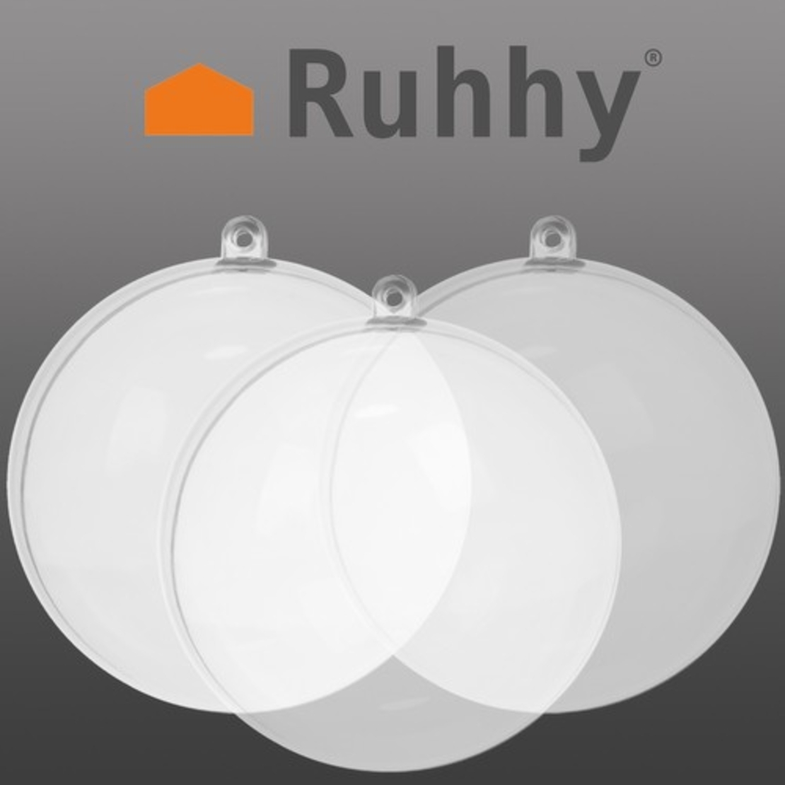 Прозрачни безделници - комплект от 12 Ruhhy 20508