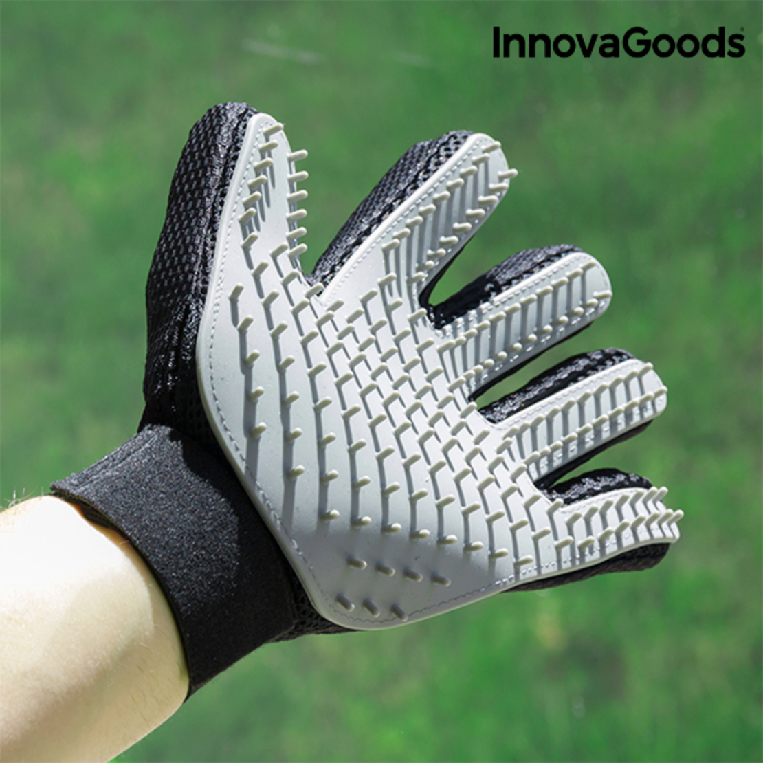 Ръкавица за Сресване и Масажиране на Домашни Любимци InnovaGoods
