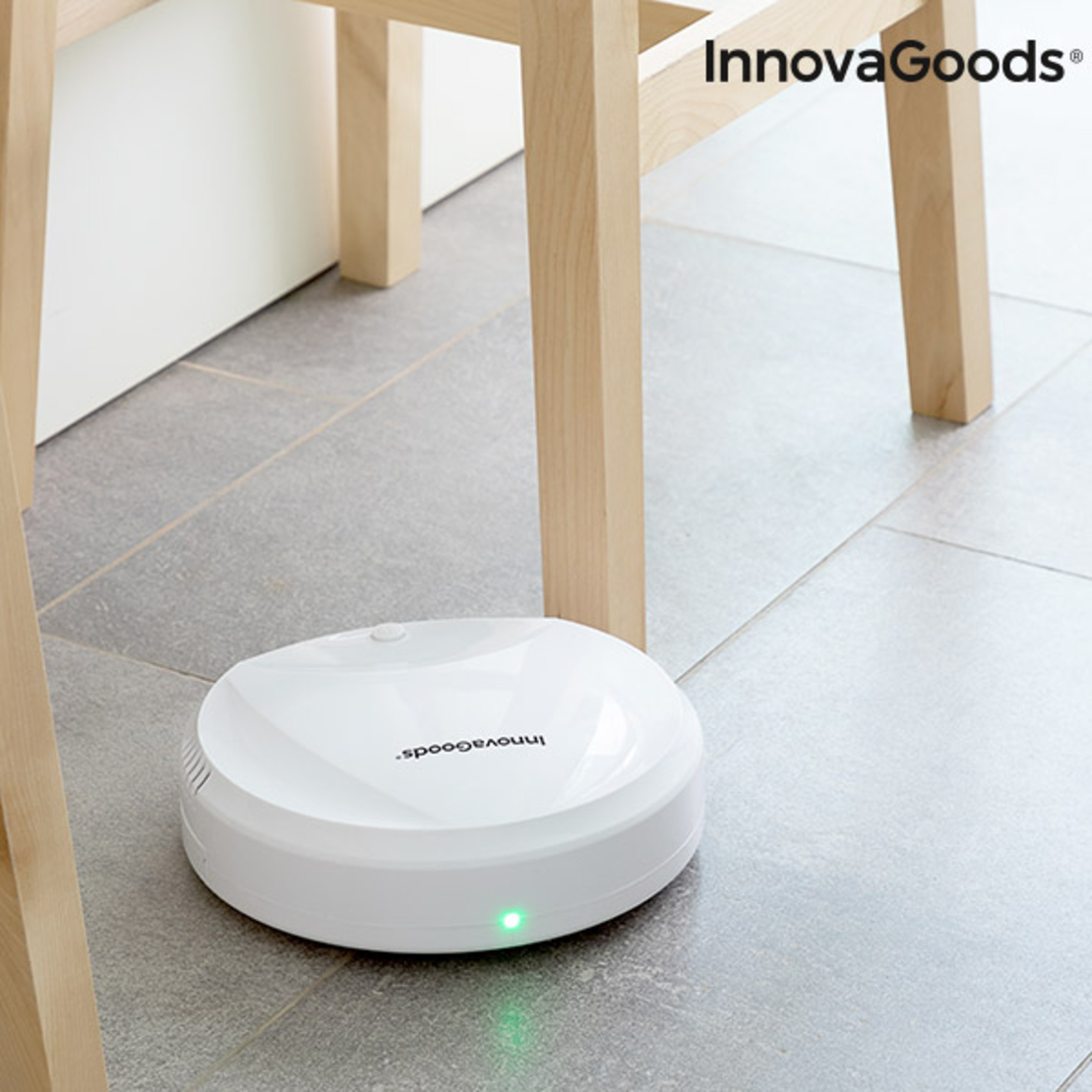 Интелигентна Прахосмукачка Робот Rovac 1000 InnovaGoods Бяла