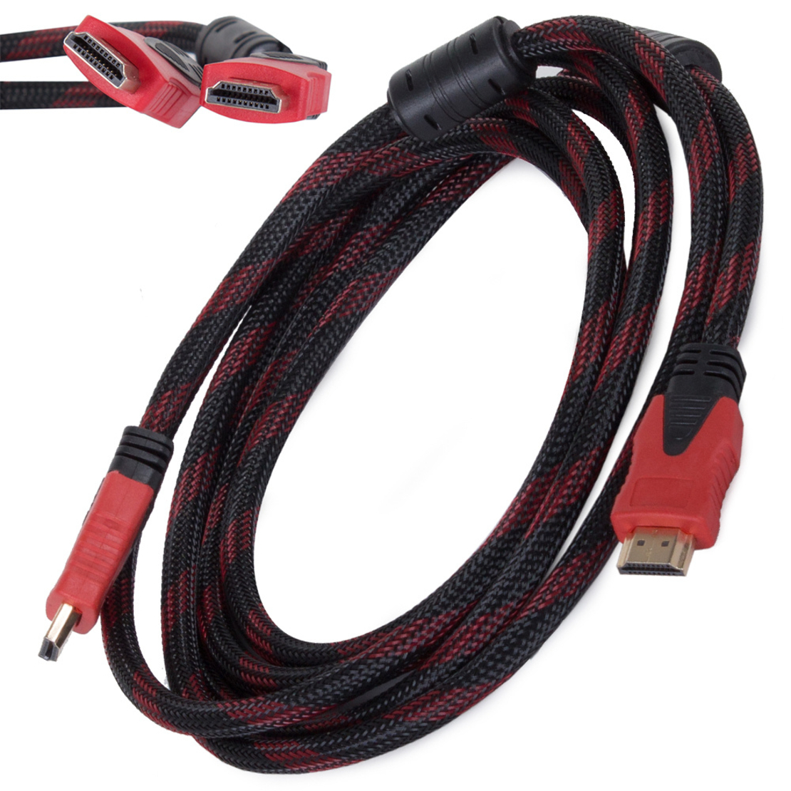 Кабел HDMI 2.0 4k 3D UHD 3м меден 48 бита