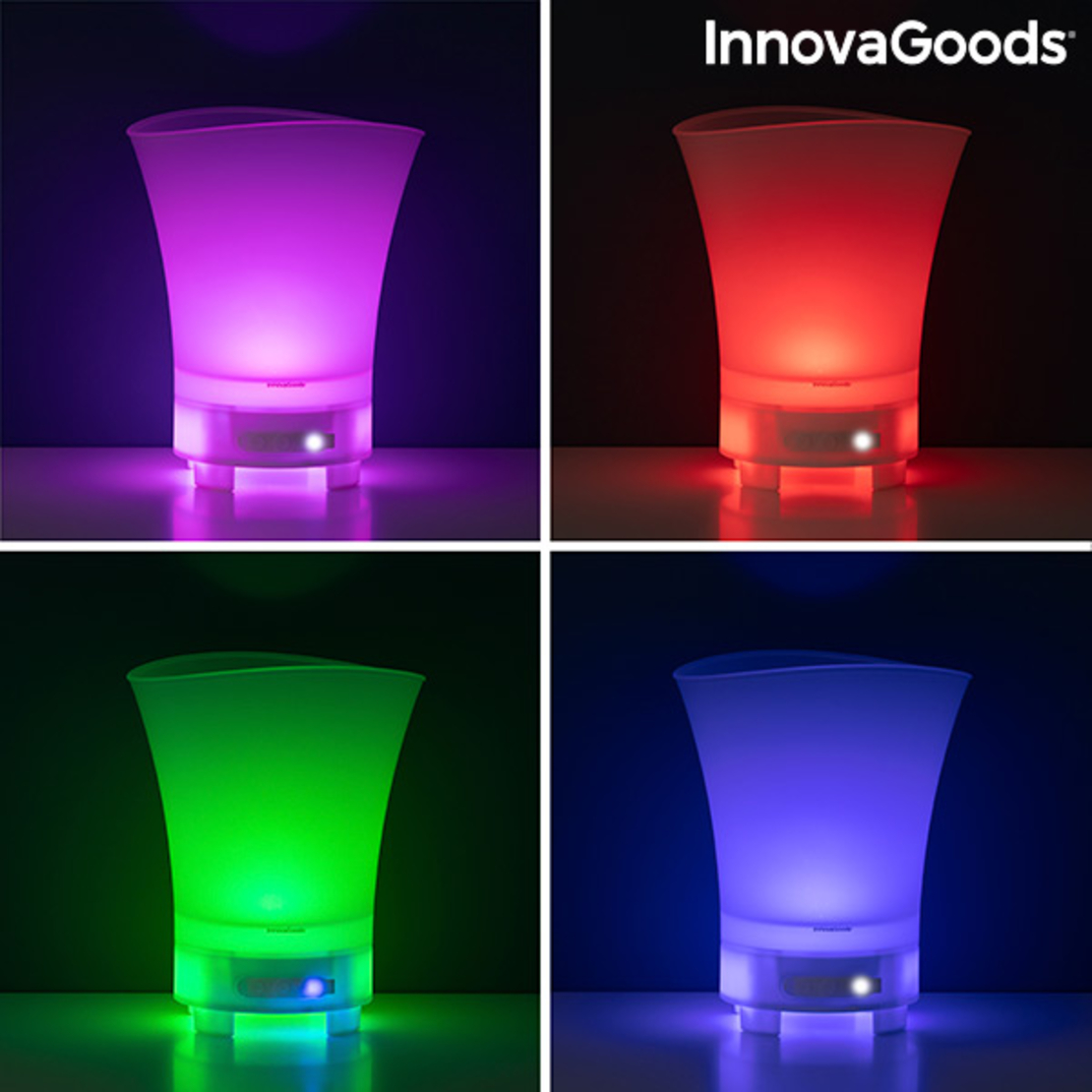 LED кофичка за лед с презареждаща се колона Sonice InnovaGoods