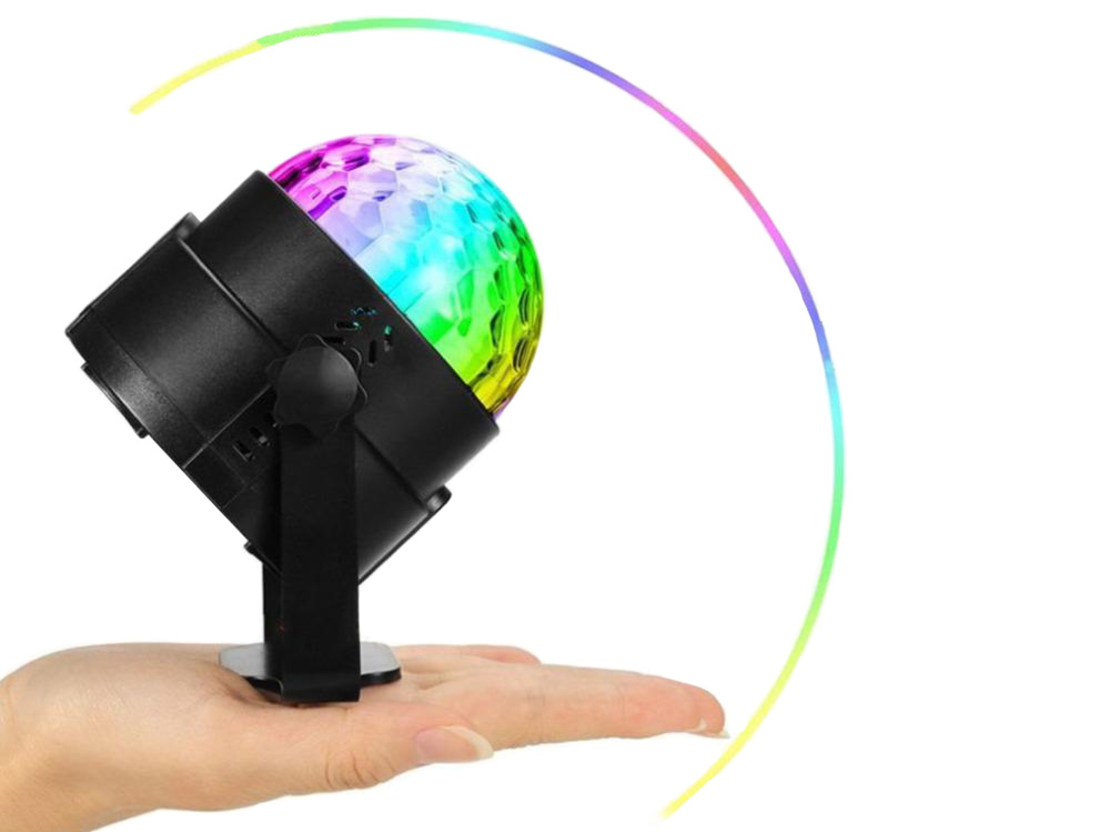 Диско проектор диско топка rgb led прожектор