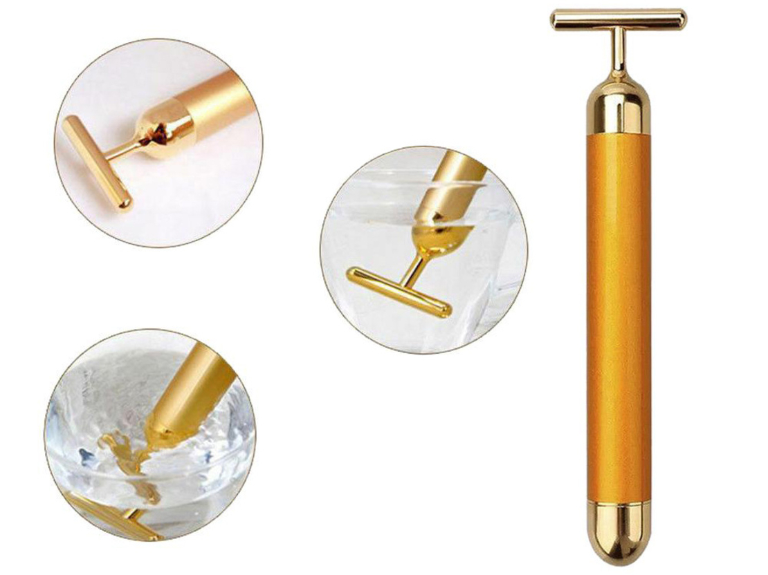 Vibrating Golden Bar Вибрационен масажор за лице