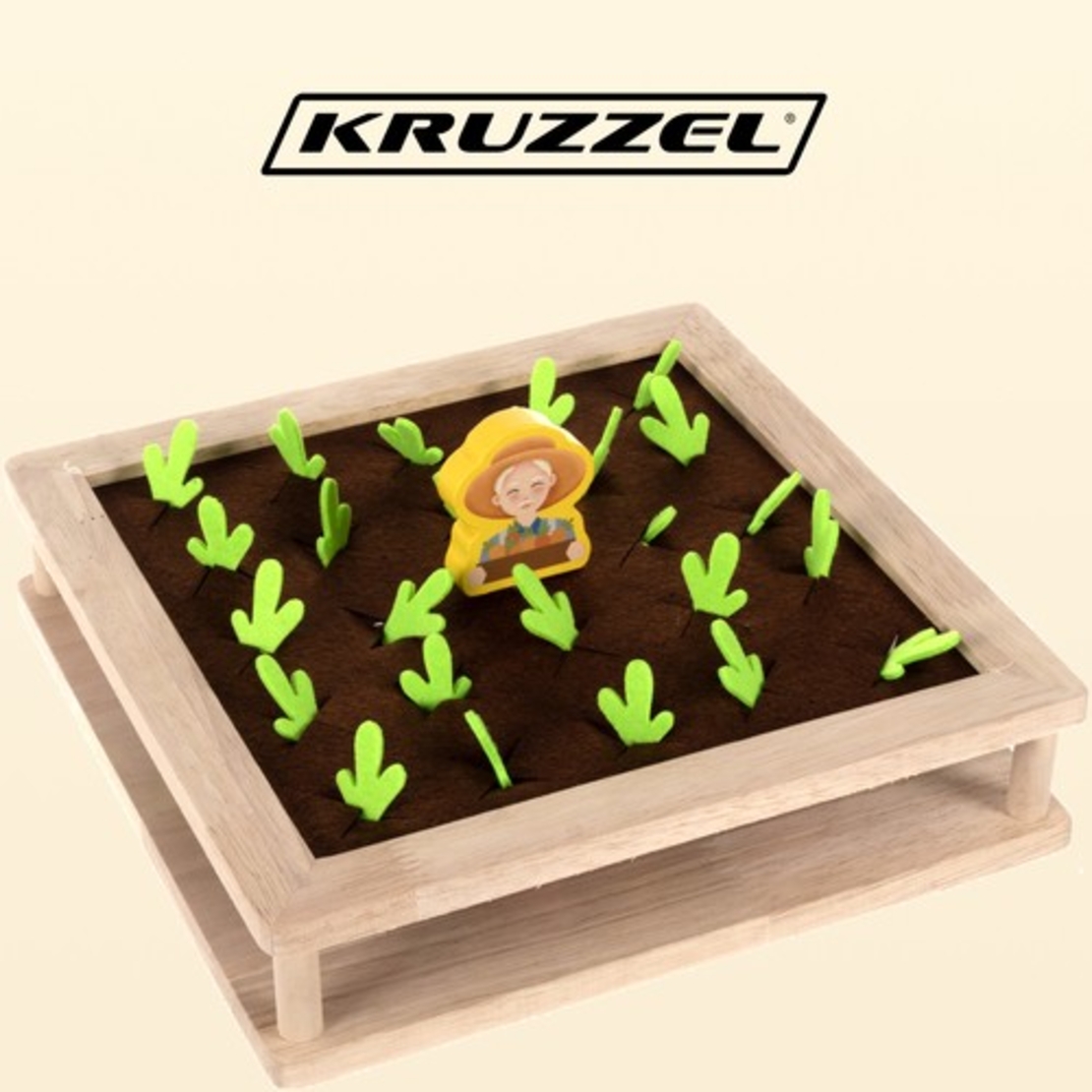 Дървен пъзел - ферма Kruzzel 22755