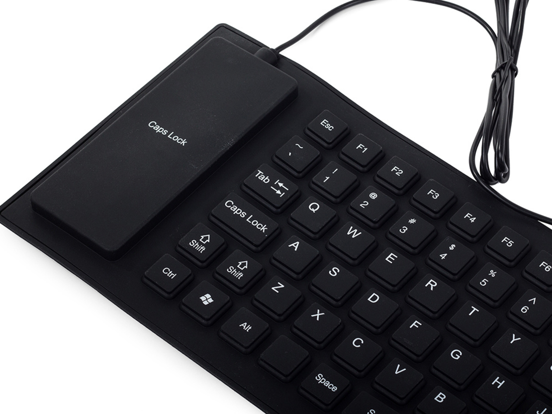 USB силиконова гумена безшумна силиконова клавиатура за компютър