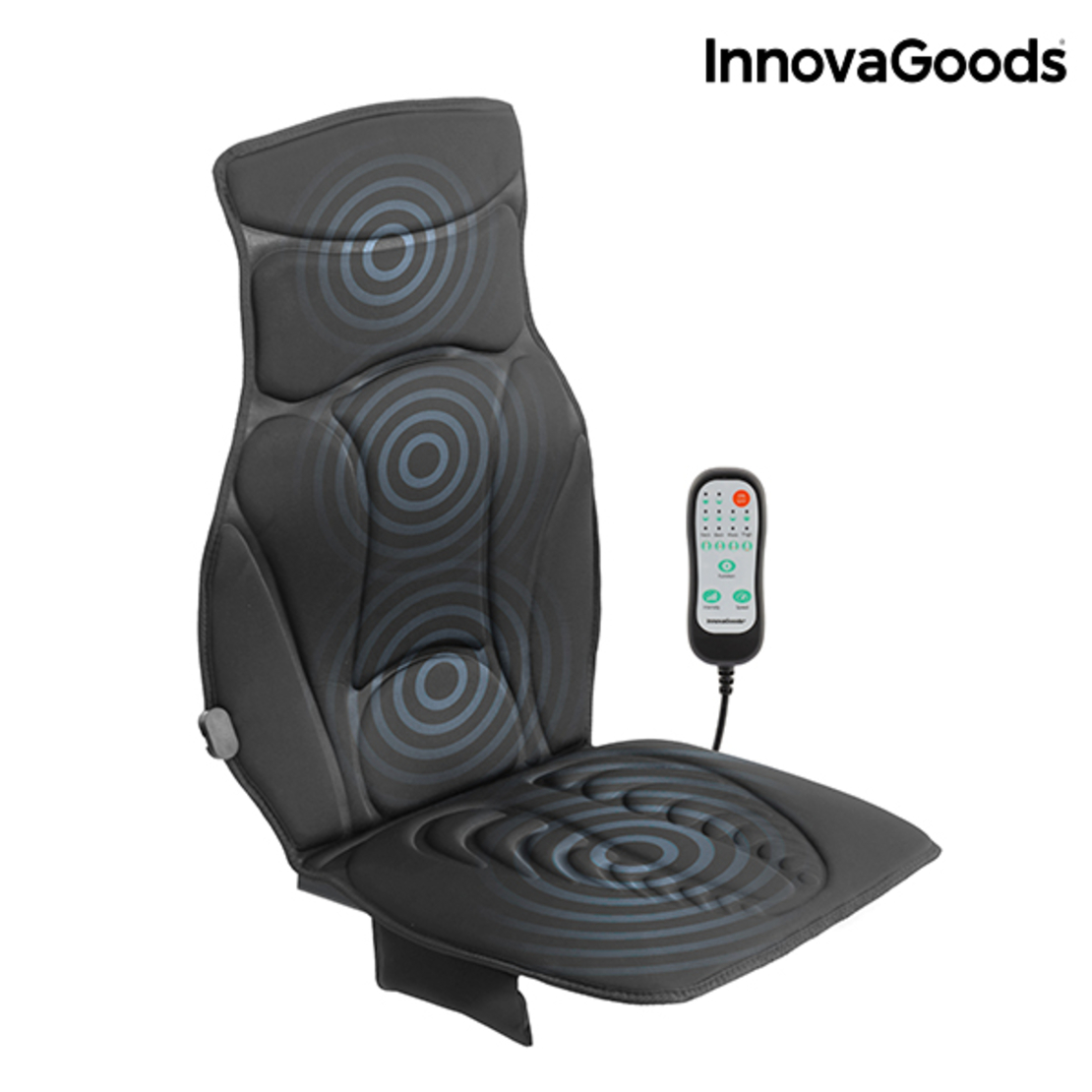 Термична Масажна Седалка Шиатцу InnovaGoods