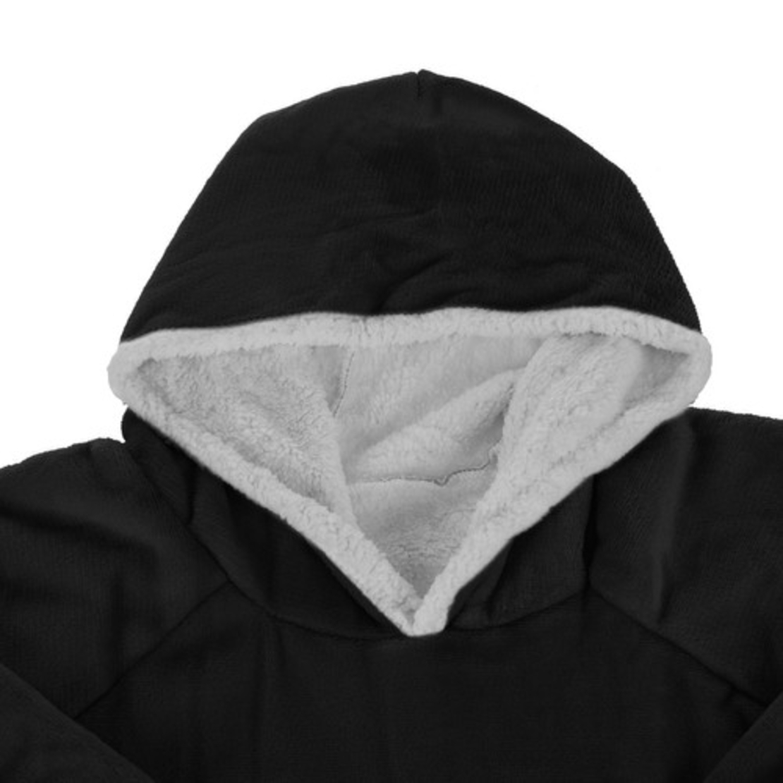 XXL суичър - черно одеяло Ruhhy 24403