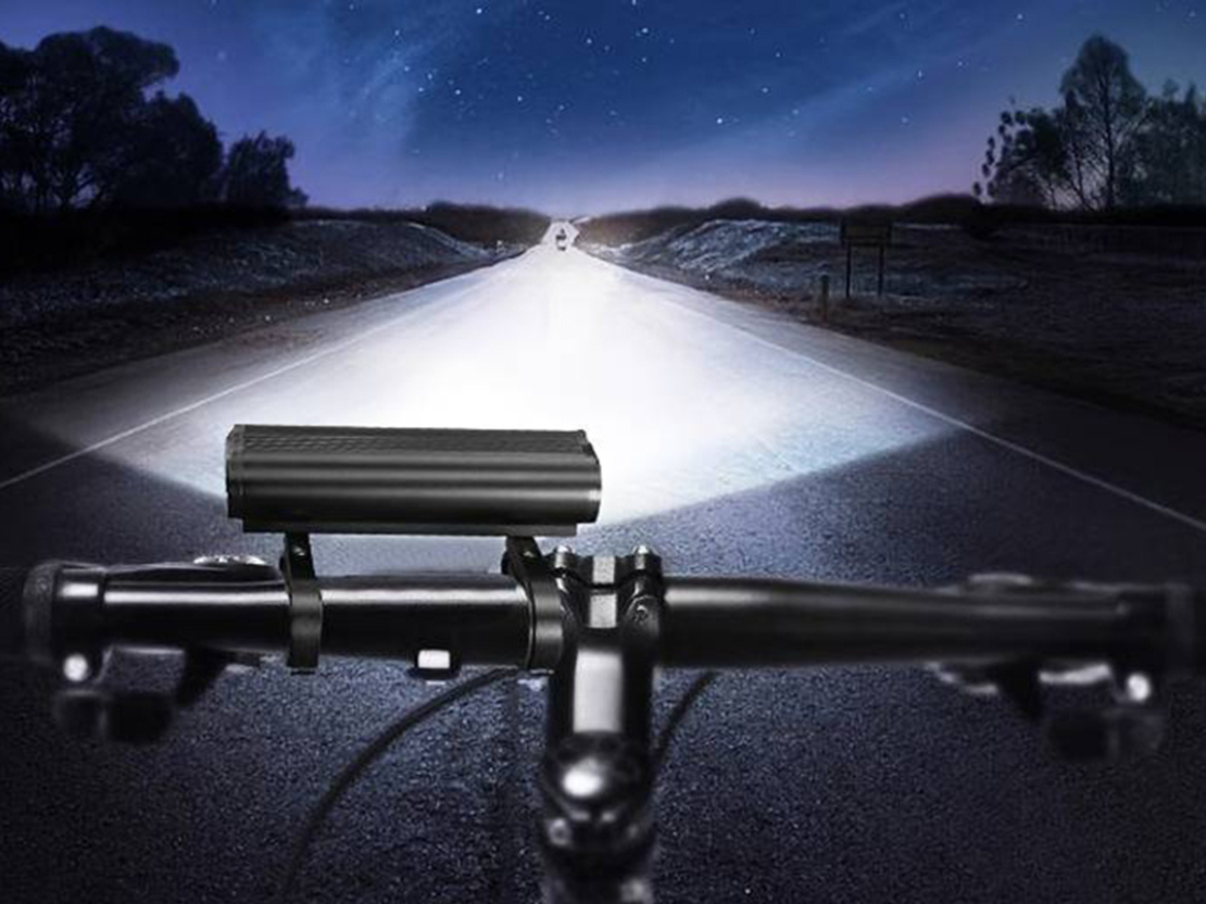 Велосипедна LED светлина предна задна usb батерия комплект кормило