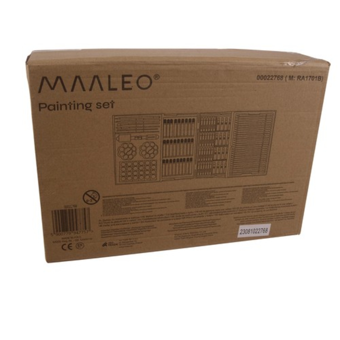 Комплект за рисуване Maaleo 22768 в куфар