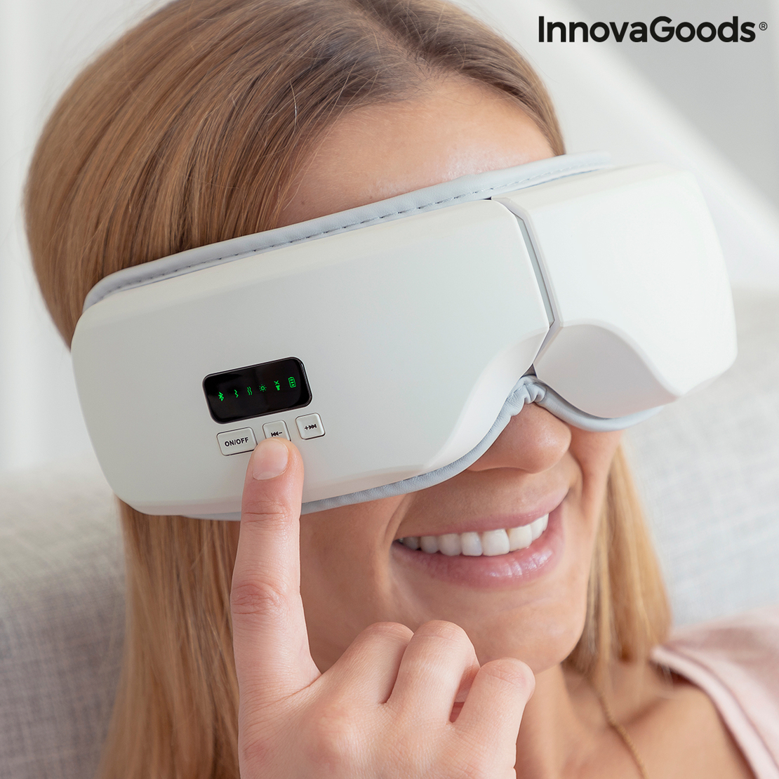4 в 1 Въздушен Компресиращ Масажор за Очи Eyesky InnovaGoods