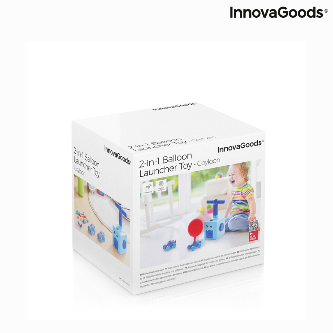 Играчка за Изстрелване на Коли и Балони 2 в 1 Coyloon InnovaGoods