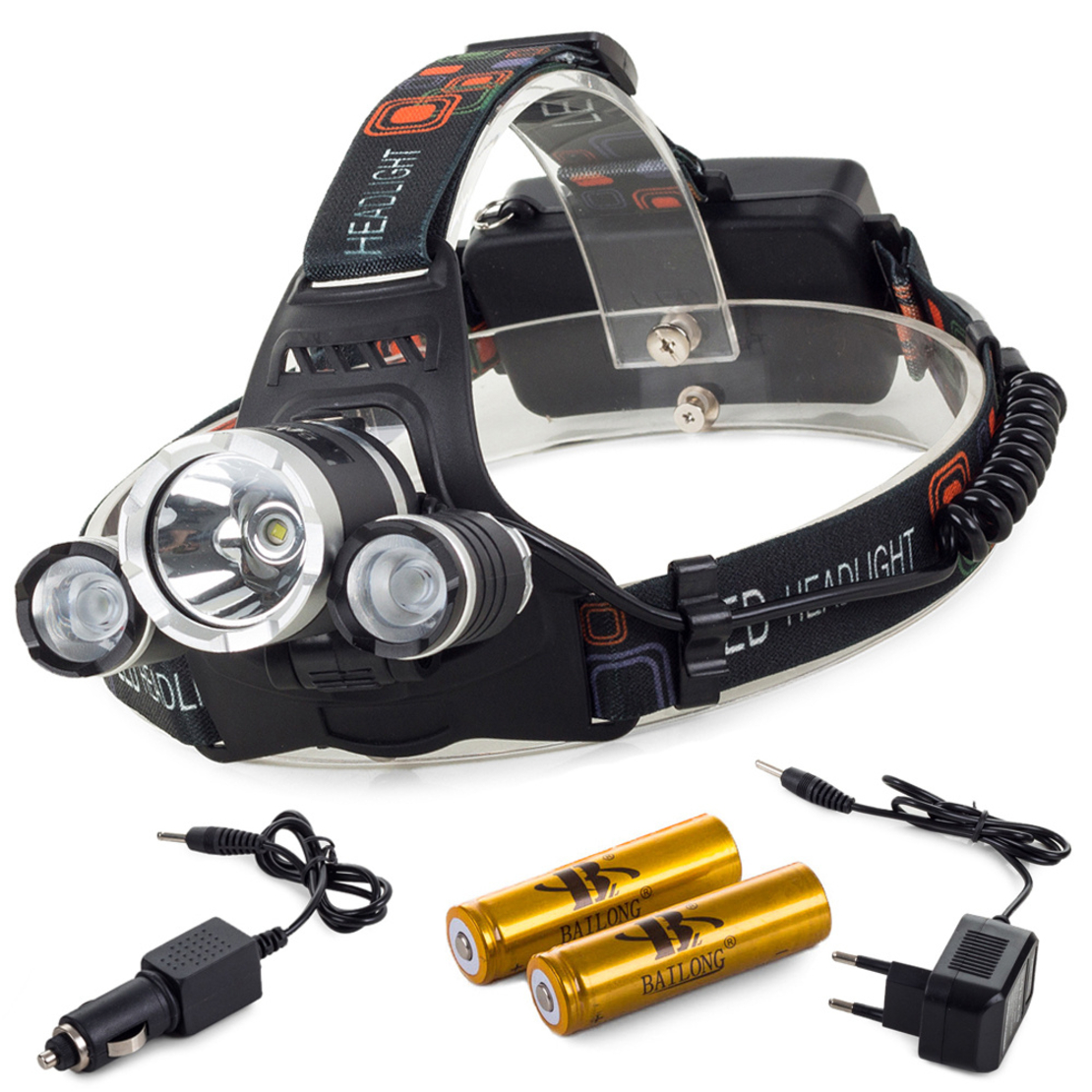 Bailong LED челна лампа cree xm-l t6 2 x xpe