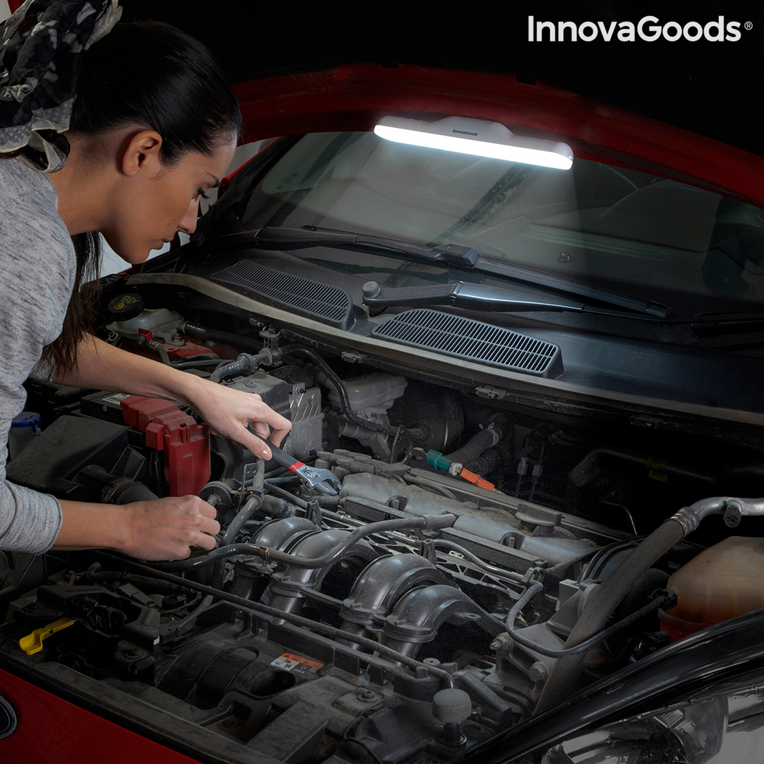 2 в 1 Магнитна Акумулаторна LED Лампа Lamal InnovaGoods