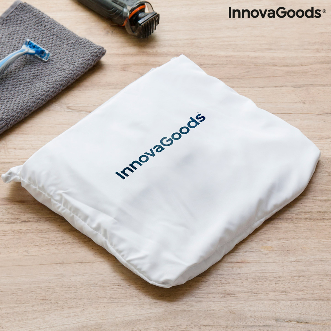 Лигавник за Подстригване на Брада с Вендузи Bibdy InnovaGoods