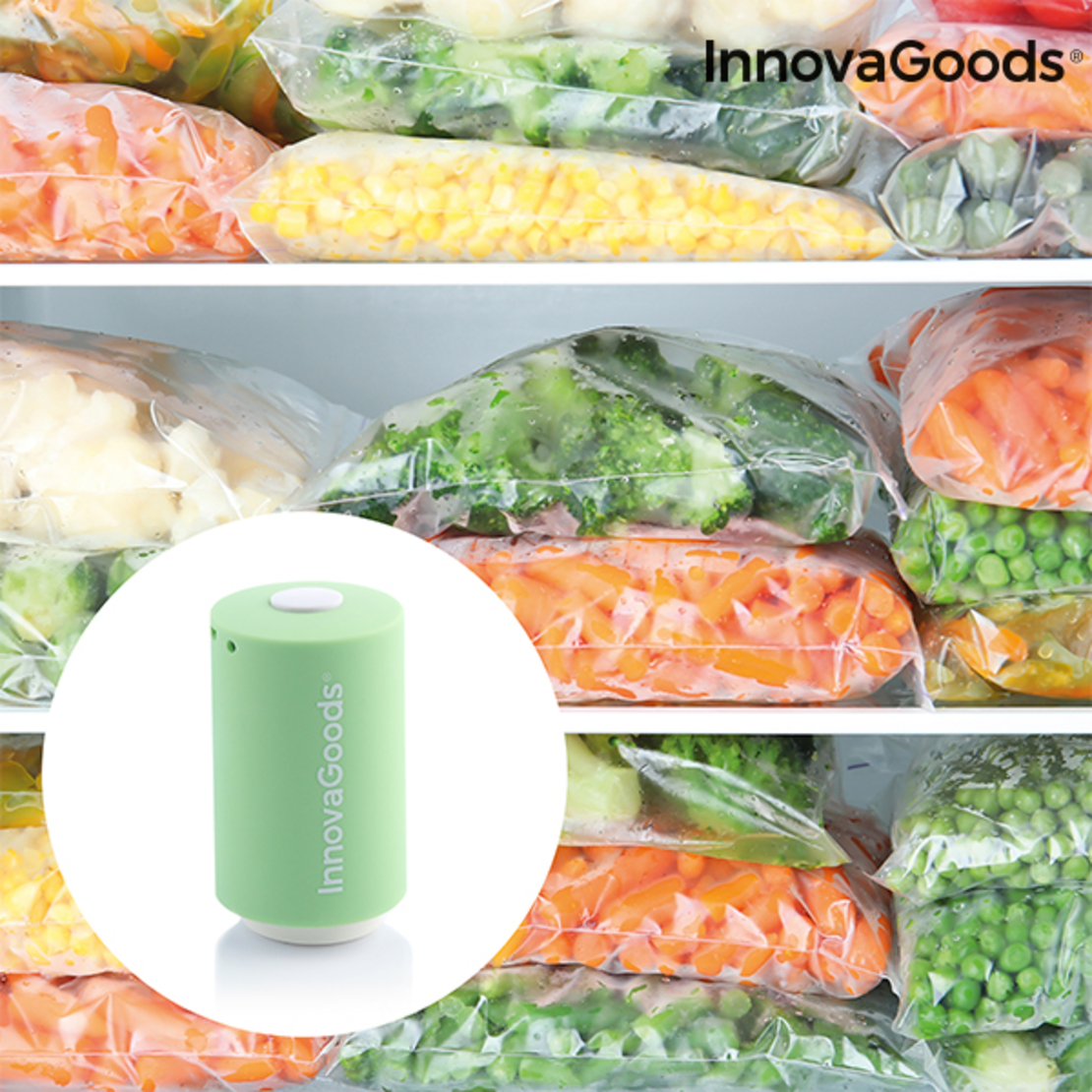 Презареждащ уред за вакуумиране Ever·Fresh InnovaGoods