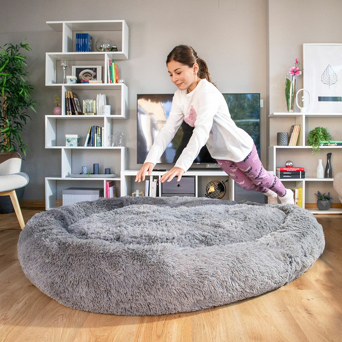 Антистресово легло за домашни любимци и хора Cloft InnovaGoods XXL Grey