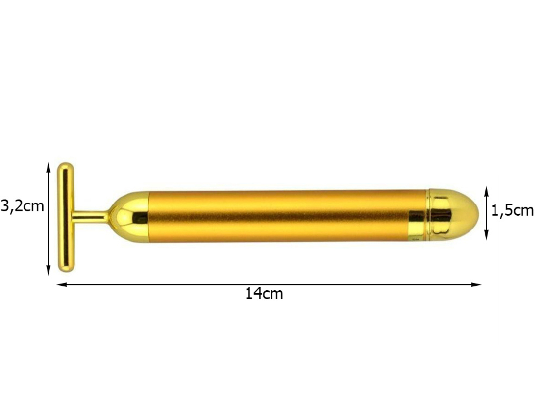 Vibrating Golden Bar Вибрационен масажор за лице