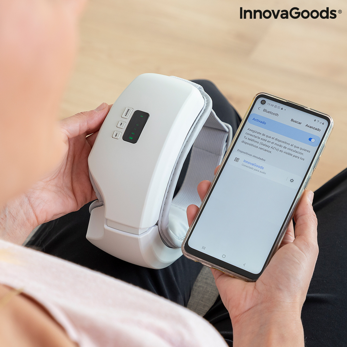 4 в 1 Въздушен Компресиращ Масажор за Очи Eyesky InnovaGoods