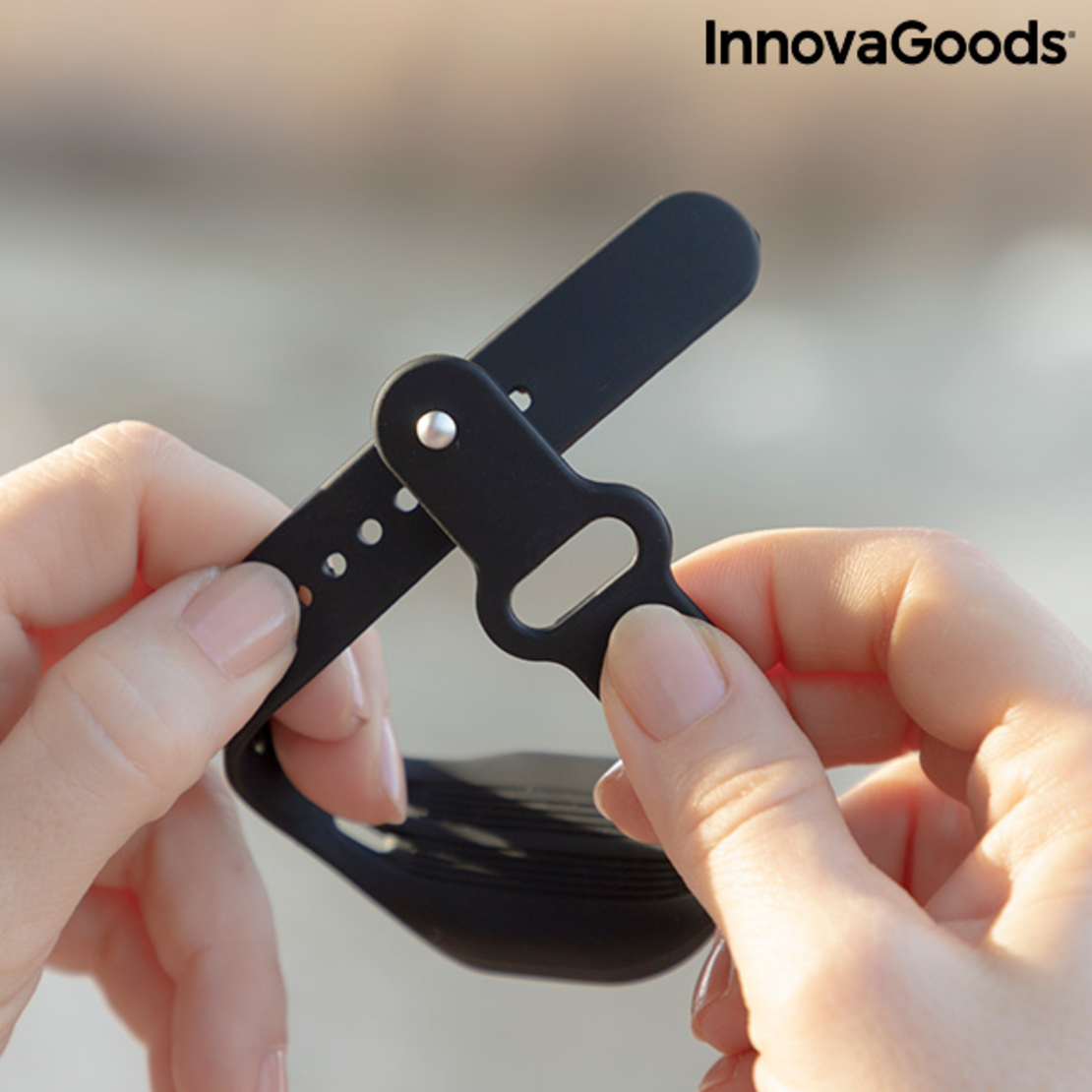 Презареждаща се Ултразвукова Гривна Против Комари Banic InnovaGoods