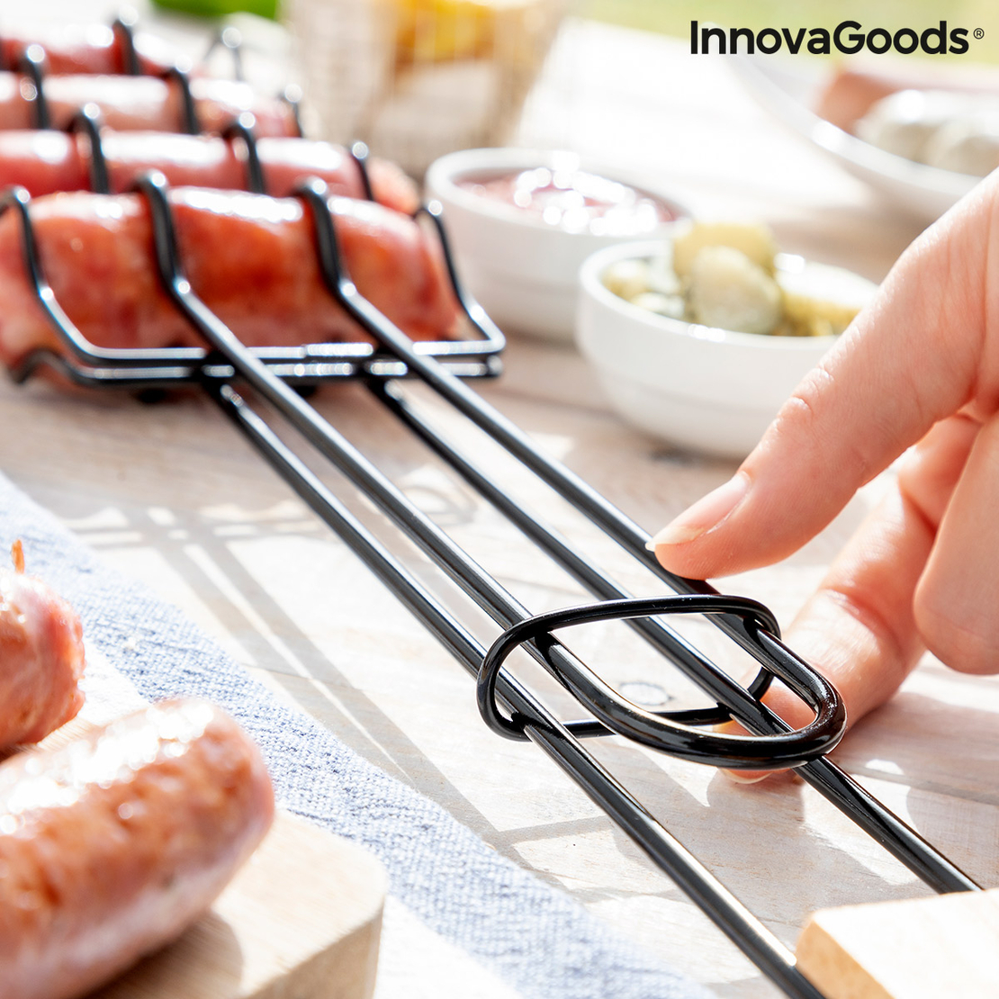 Барбекю Скара за Колбаси Sosket InnovaGoods