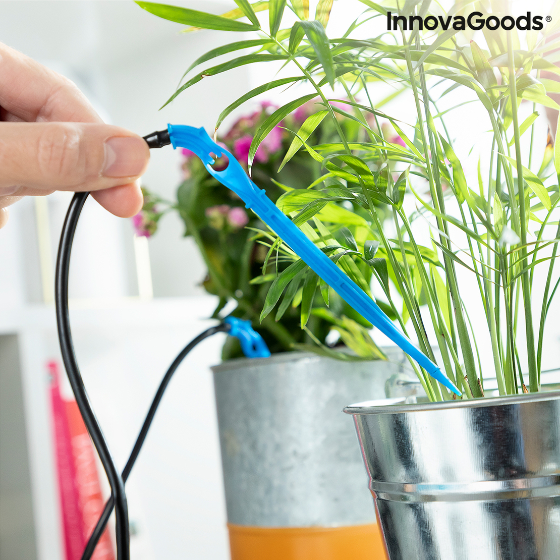 Автоматична Система за Капково Напояване на Саксии Regott InnovaGoods