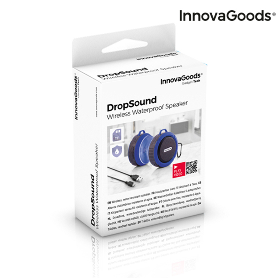 Безжична Преносима Блутут Колона Waterproof DropSound InnovaGoods