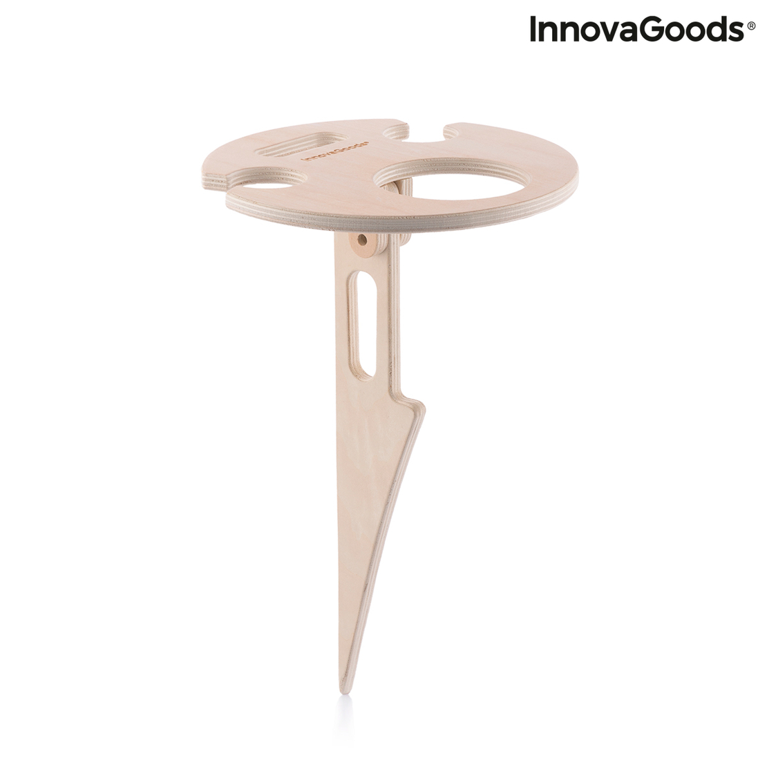 Преносима сгъваема маса за вино за открито Winnek InnovaGoods