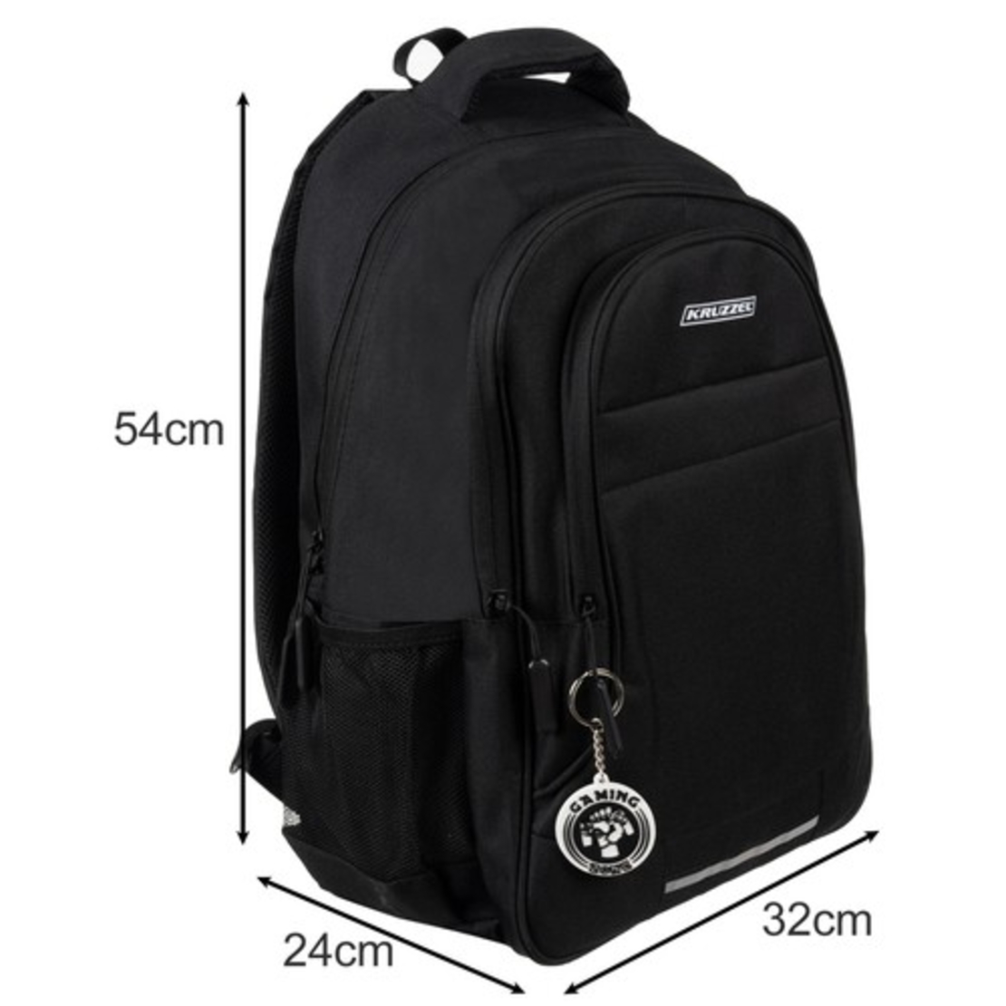 45L раница - черна Kruzzel 24526