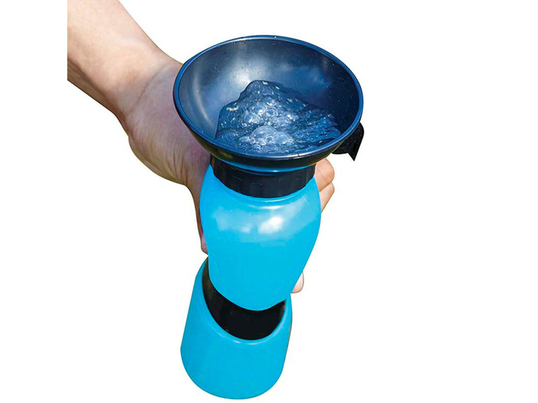 Туристическа бутилка за вода за куче