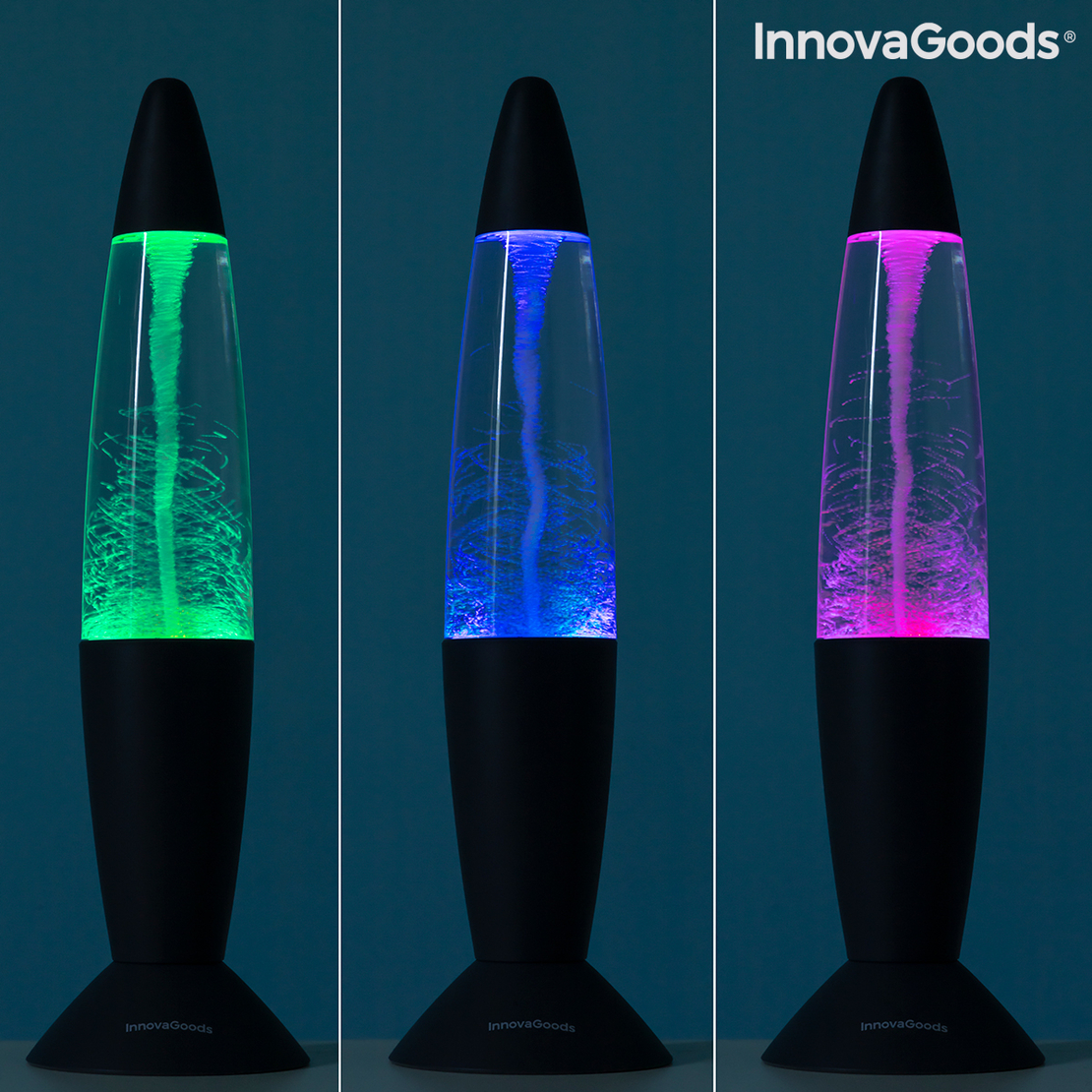 Лава лампа LED Торнадо Twamp InnovaGoods