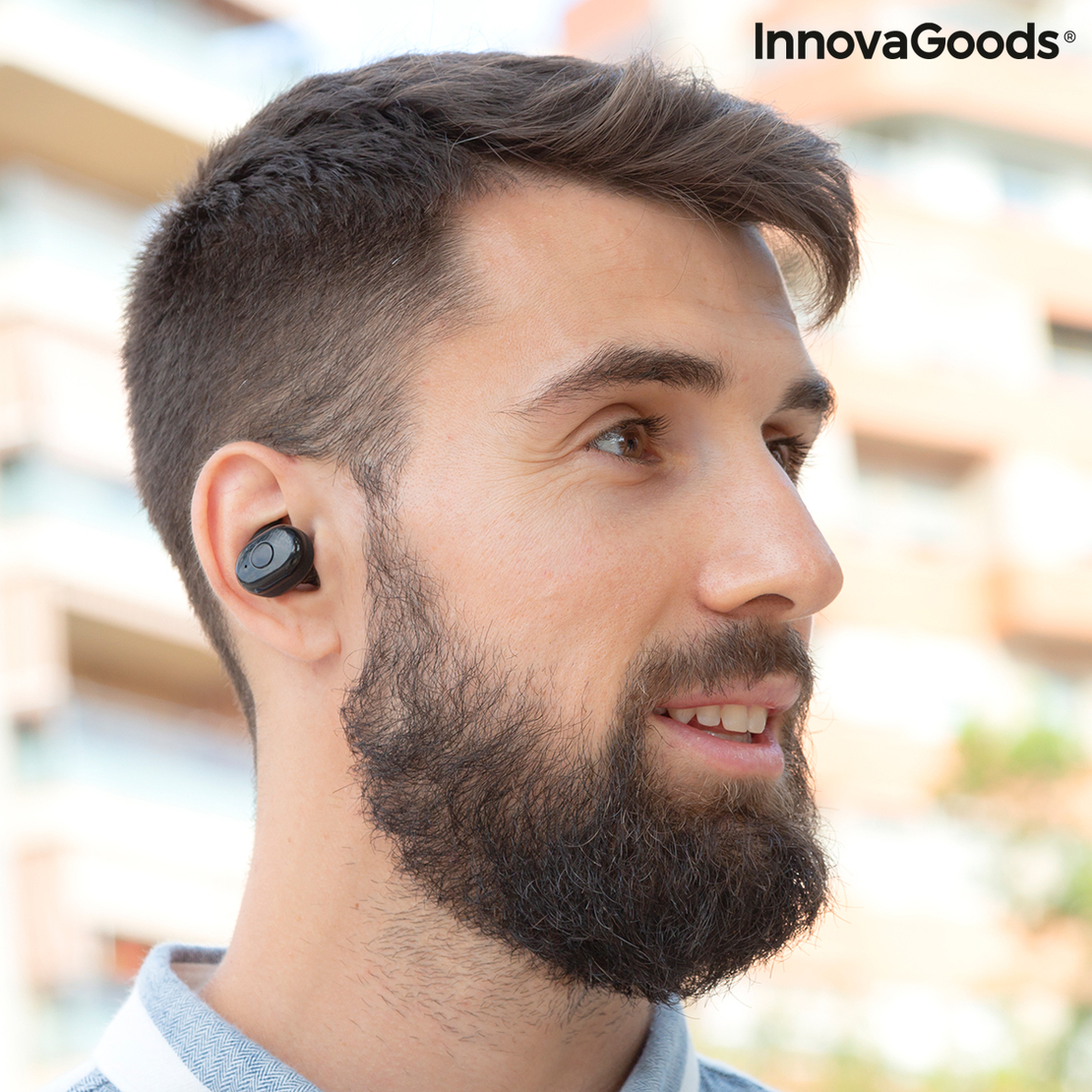 Безжични Слушалки с Магнитно Зареждане eBeats InnovaGoods