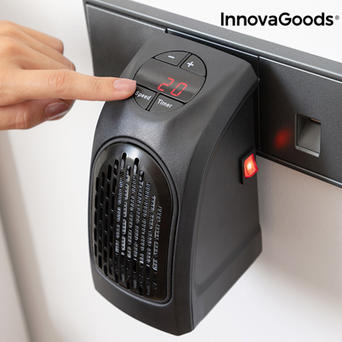 Термокерамичен Нагревател с Щепсел Heatpod InnovaGoods 400W