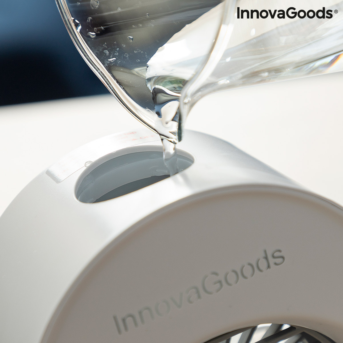 Мини Ултразвуков Охладител-Овлажнител с LED Koolizer InnovaGoods