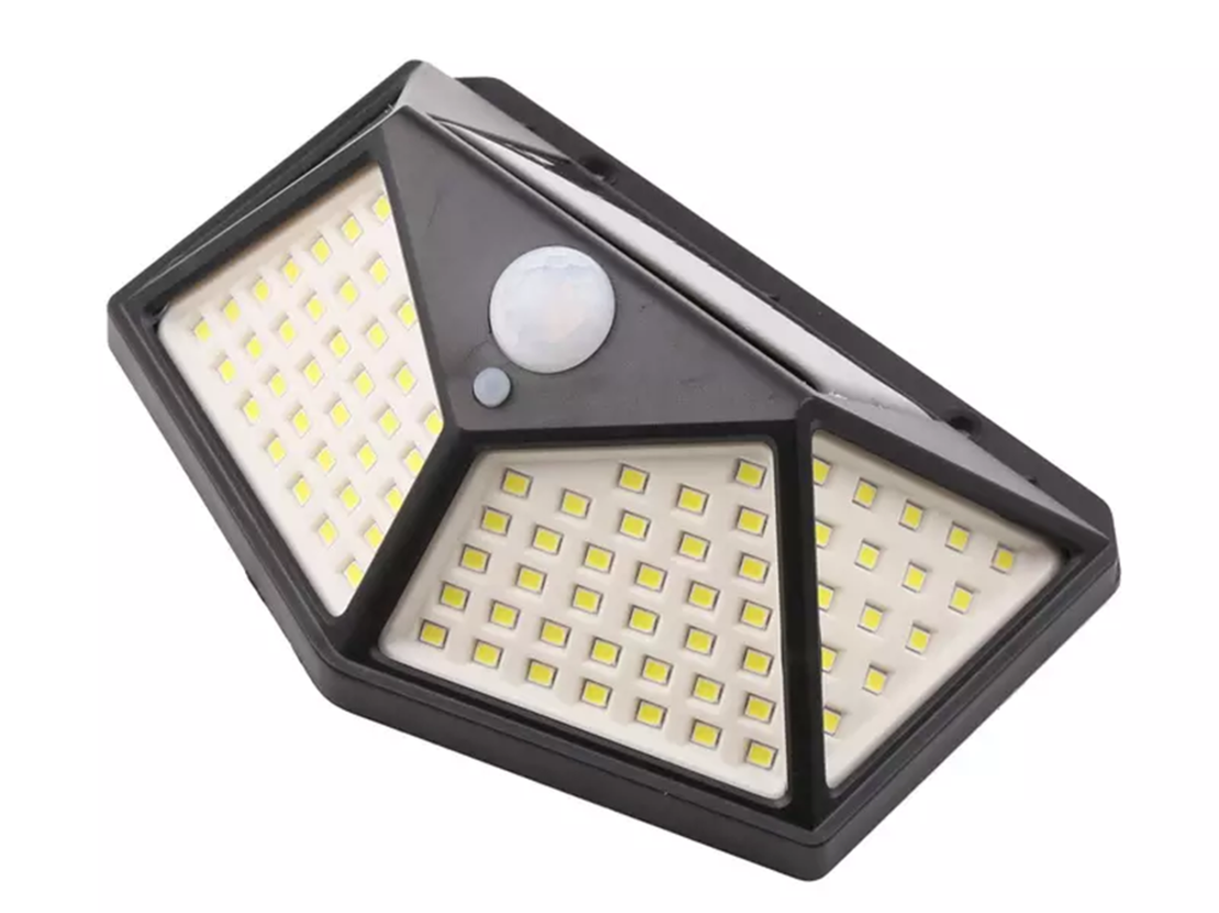 Соларна лампа 100 led със сензор за движение