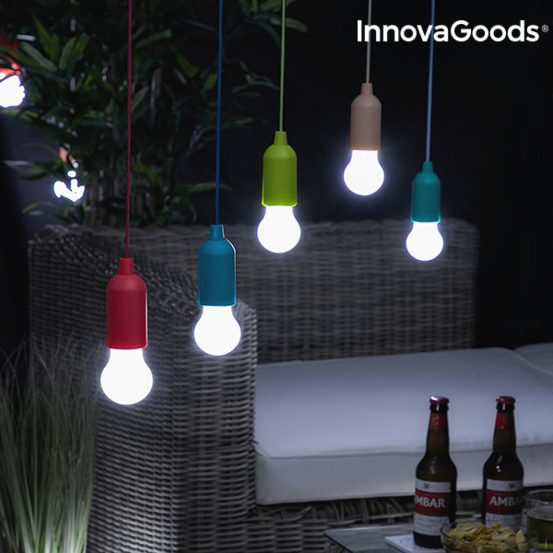 Преносима LED Крушка с Кабел InnovaGoods