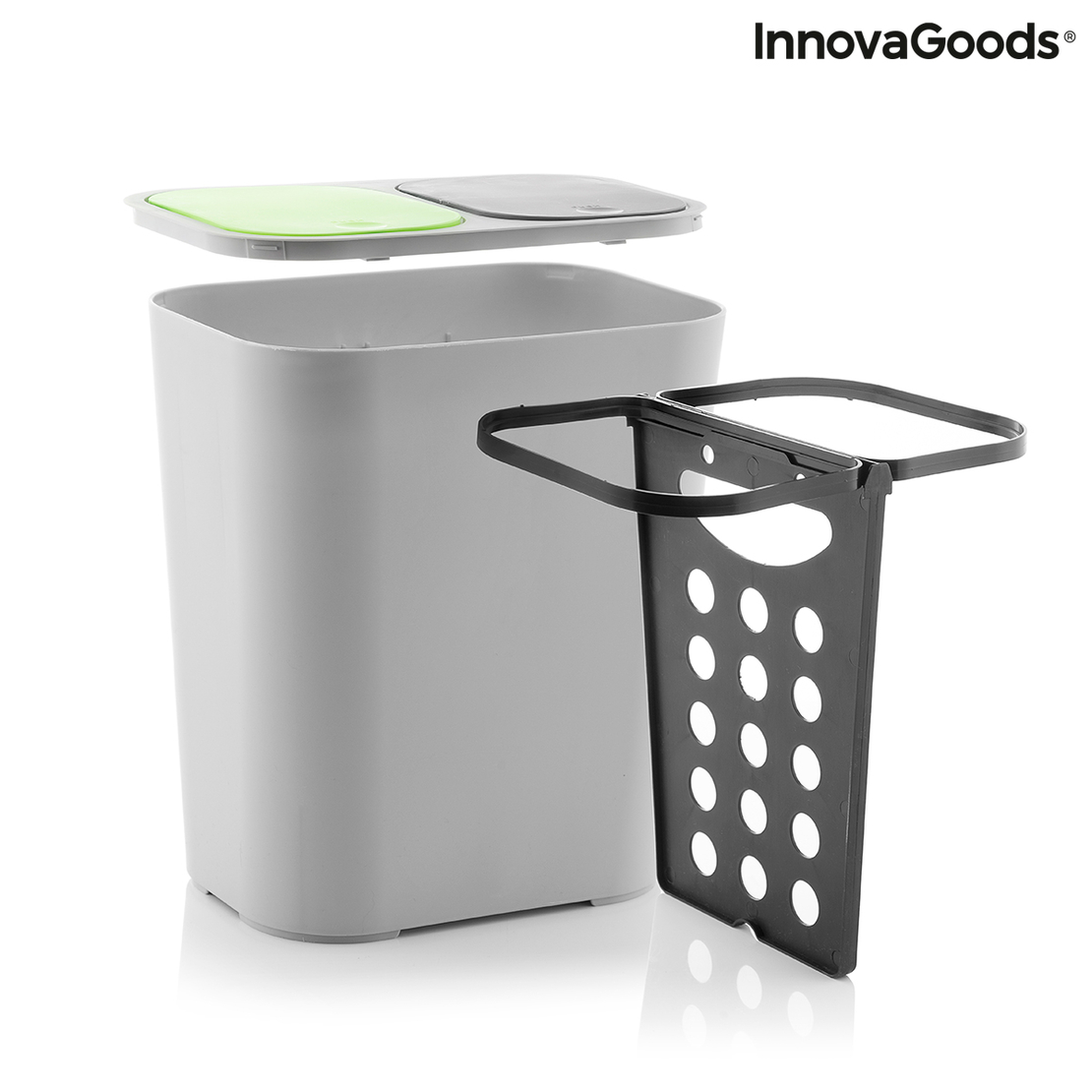 Двойно Кошче за Отпадък за Рециклиране Bincle InnovaGoods