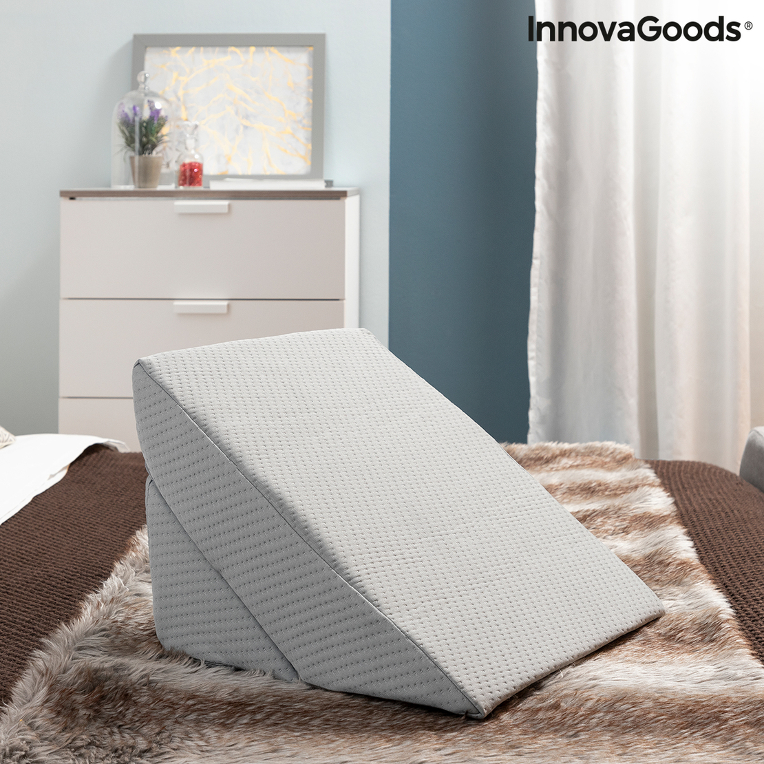 Многопозиционна Триъгълна Възглавница с Двоен Клин Threllow InnovaGoods