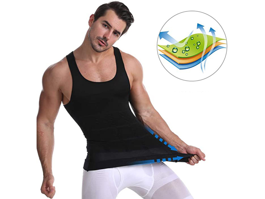 Мъжка тениска Slimming Slim T-shirt