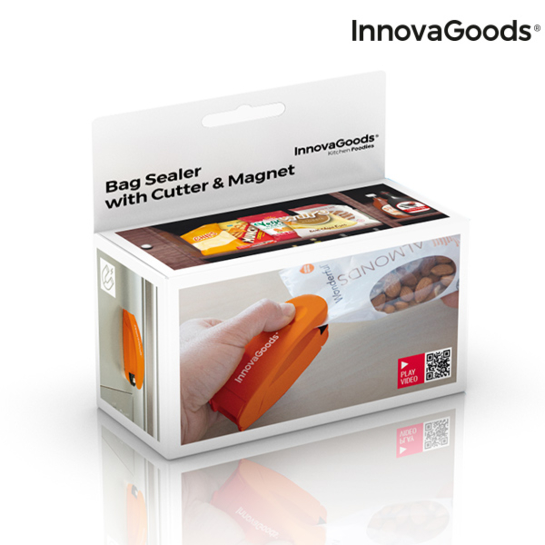 Машина за Запечатване на Торбички с Нож и Магнит InnovaGoods