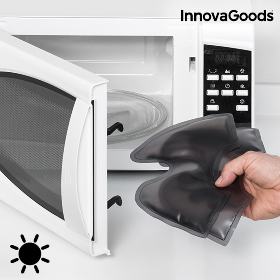 Лента за Глезен с Гел и Затоплящ или Охлаждащ Ефект InnovaGoods