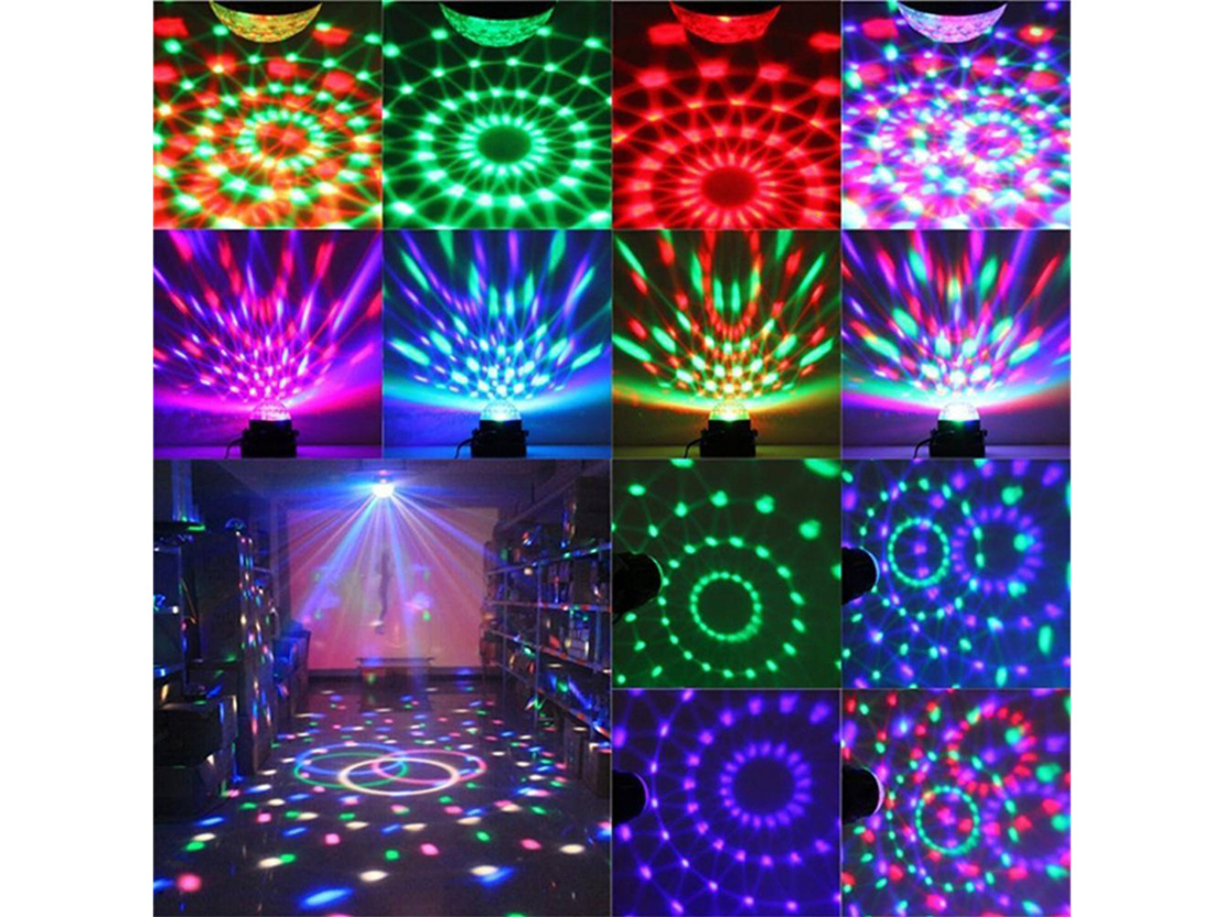 Диско проектор диско топка rgb led прожектор