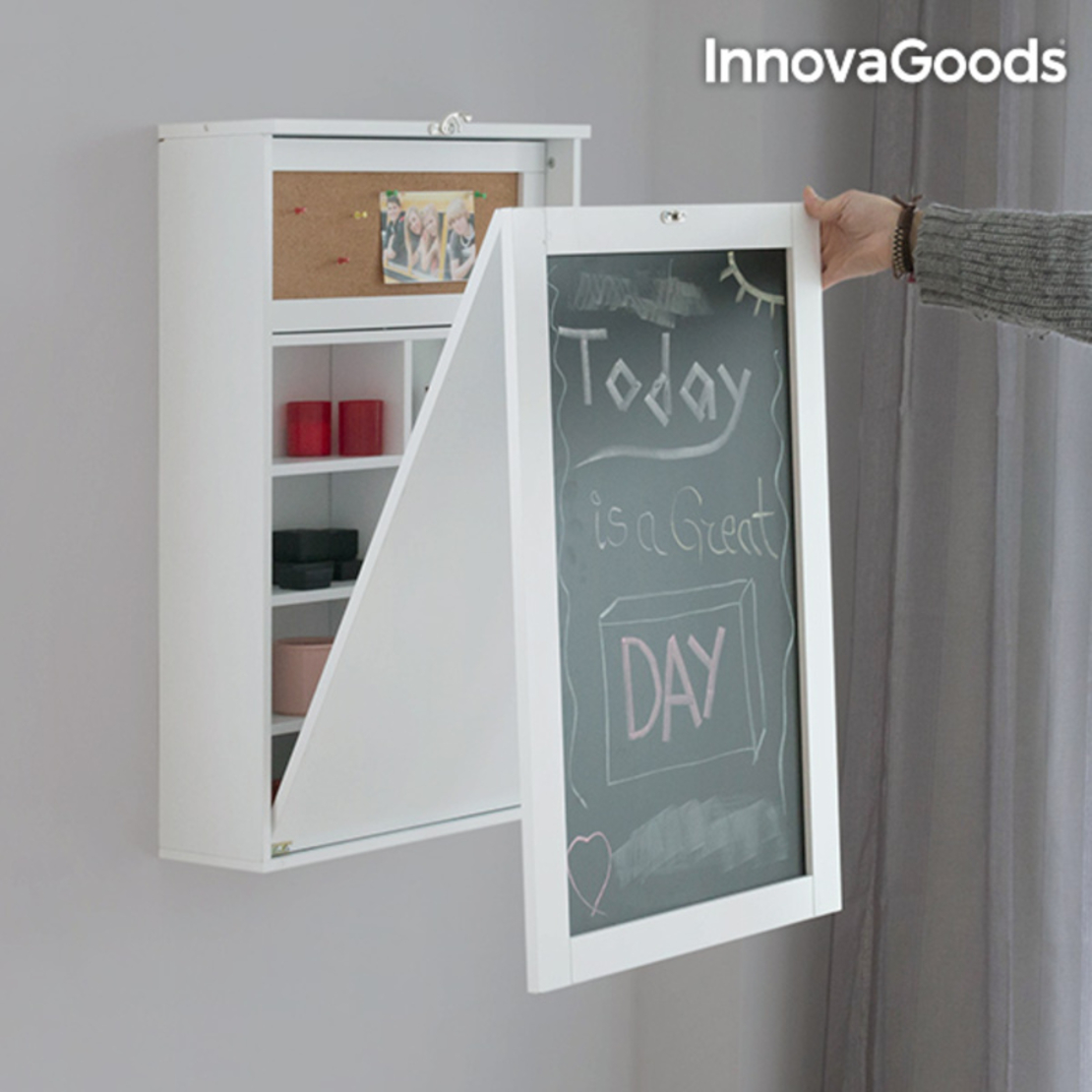 Сгъваемо Бюро за Стена InnovaGoods