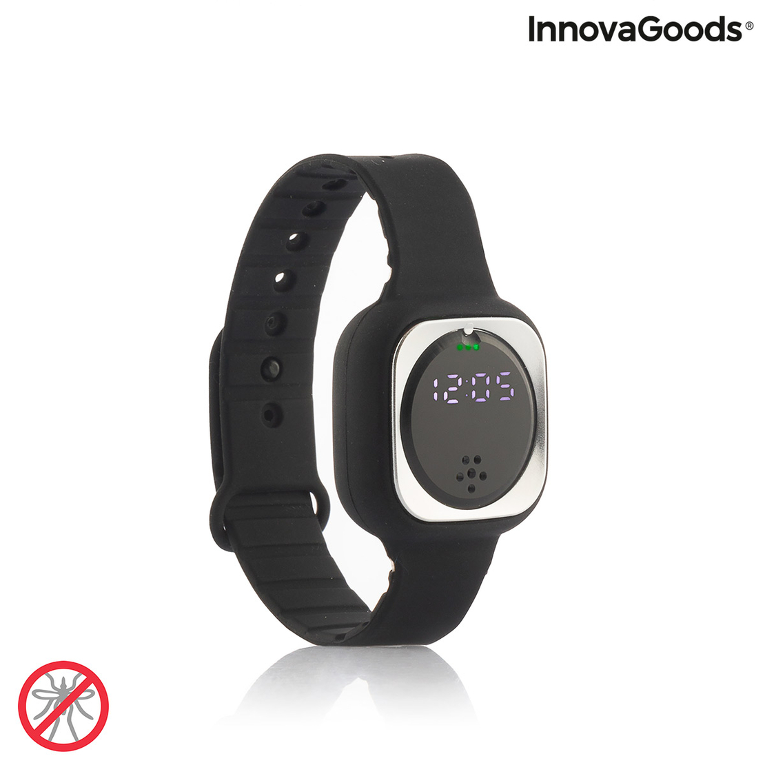 Ултразвуков Часовник против Комари Wristquitto InnovaGoods