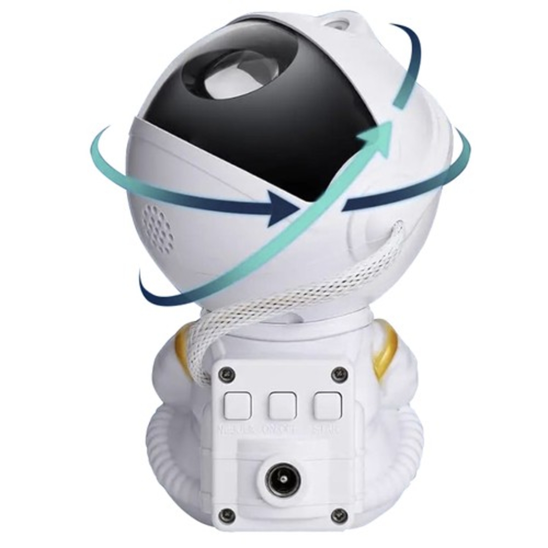 Izoxis 24329 астронавт LED звезден проектор