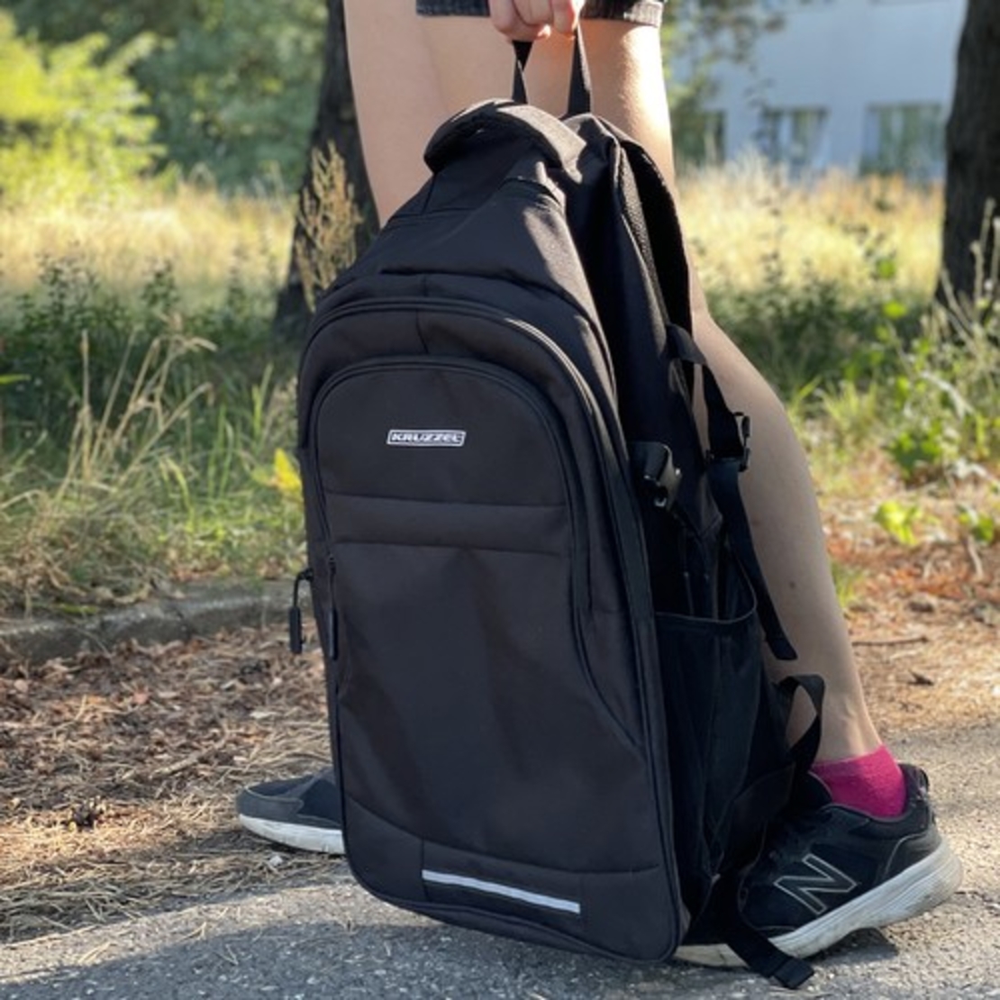 45L раница - черна Kruzzel 24526